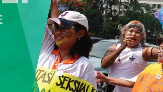 LGBT pride march in the Philippines
