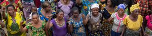 African women cheer for their rights