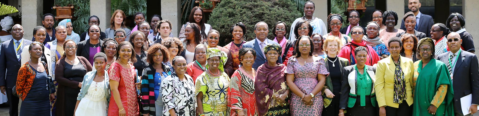 Group photo from the 2014 launch of the Women's Platform for Peace in Addis Ababa
