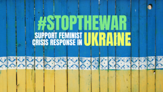 #stopthewar. Support feminist crisis response in Ukraine