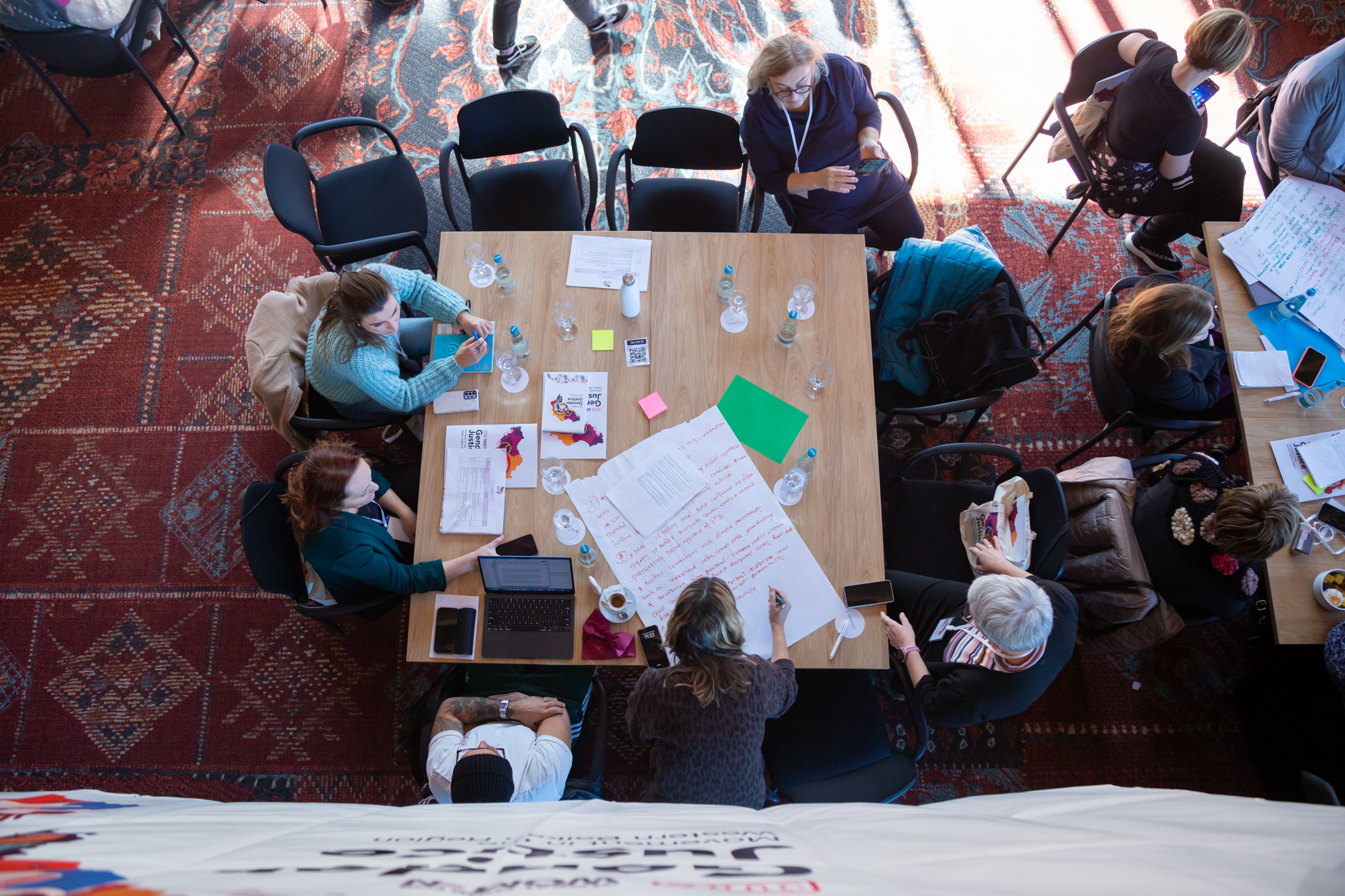 Global Fund for Women partners in a convening in The Balkans